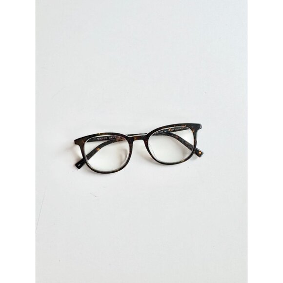 WARBY PARKER Durand Tortoise Shell Plastic Full Frame Eyeglasses - Picture 1 of 13